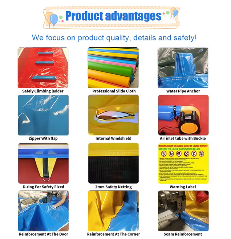 Inflatable Water Palyground Slide